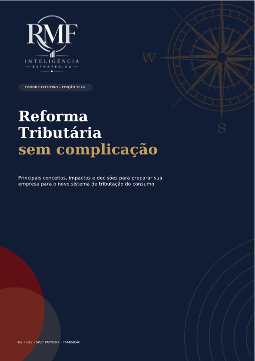 Capa do e-book Reforma Tributária sem complicação